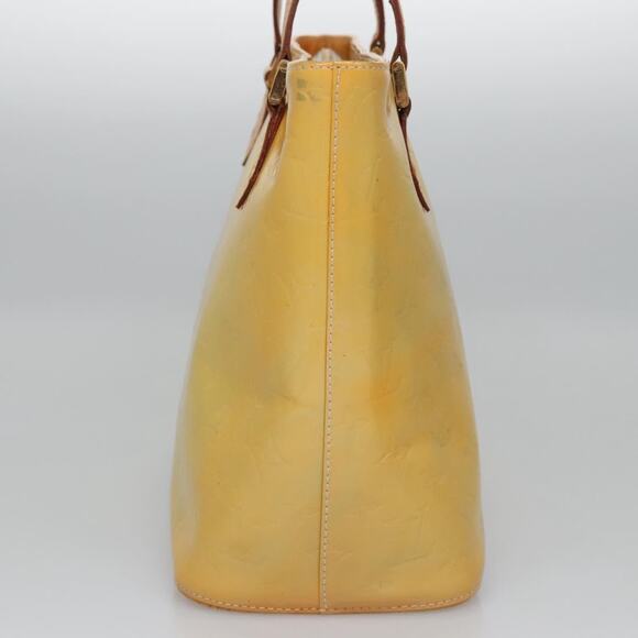 LOUIS VUITTON Monogram Vernis Houston Hand Bag Gris M91053 - Picture 6 of 13